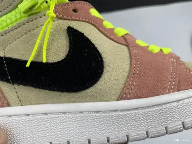 Kicktheory 1 High Switch Jordan Air CW6576-800 Peach 0508